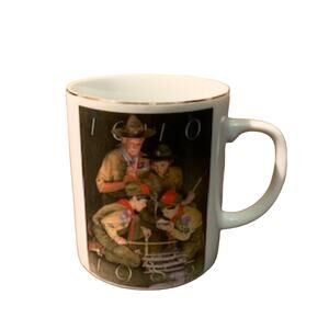 Boy Scouts of America 75th Anniversary Vintage Mug 1910-1985